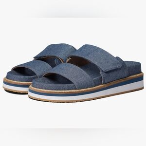 Women's sizee 10 Cole haan denim sandals